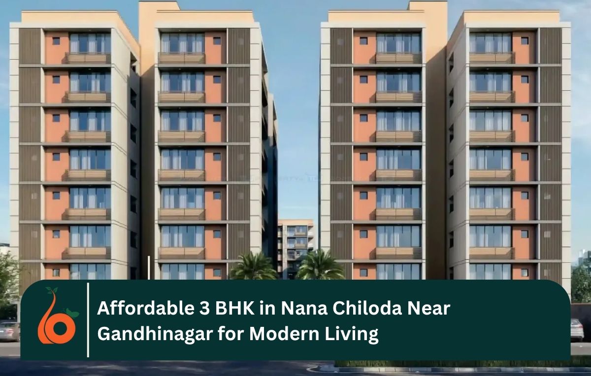 Affordable 3 BHK in Nana Chiloda Near Gandhinagar for Modern Living